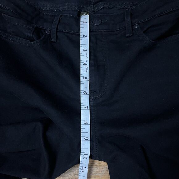 NYDJ Jeans Women's Size 12 Black Sheri Slim Lift Tuck Technology Stretch - Picture 7 of 10
